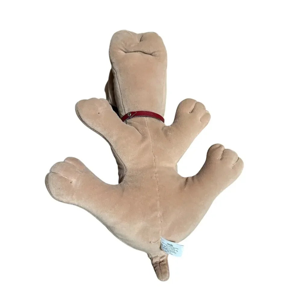 Vintage 1985 Tonka Pound Puppies Plush Dog Original Collar Korea 80s